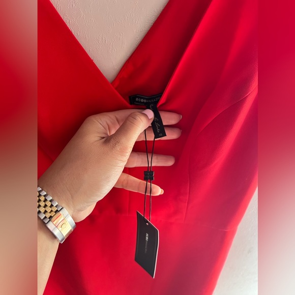 BCBG MAXAZARIA RED DRESS - Picture 3 of 3